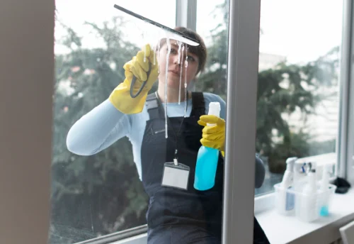 Nettoyage de vitres intérieures et extérieures à Champlemy